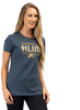 Klim Kute Corp,  t-shirt women,  color: Dark Blue/Orange,  size: XS