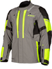 Klim Latitude S23,  textile jacket Gore-Tex,  color: Grey/Black/Neon-Yellow,  size: XXL