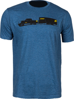Klim Life,  t-shirt,  color: Blue/Black,  size: M