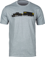 Klim Life,  t-shirt,  color: Light Grey/Black,  size: S