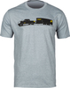Klim Life,  t-shirt,  color: Light Grey/Black,  size: XXL