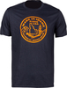 Klim Made In Idaho,  t-shirt,  color: Dark Blue/Orange,  size: XL