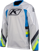 Klim Mojave,  jersey,  color: Light gRey/Neon-Blue/Neon-Yellow,  size: XL
