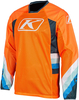 Klim Mojave S23,  jersey,  color: Orange/Petrol/Blue,  size: 3XL