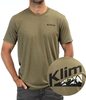 Klim Mountain Peak,  t-shirt,  color: Dark Green/Black,  size: XL