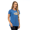 Klim Mountain Peak,  t-shirt women,  color: Blue/Orange,  size: XL