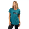Klim Mountain Peak,  t-shirt women,  color: Petrol/Dark Blue,  size: S