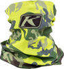 Klim Nek Sok,  neck warmer,  color: Green/Yellow,  size: One Size