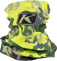 Klim Nek Sok,  neck warmer,  color: Green/Yellow,  size: One Size
