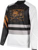 Klim Petrol S24,  jersey,  color: Black/White/Grey/Bronze,  size: L