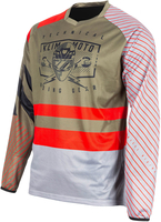 Klim Petrol S24,  jersey,  color: Gold/White/Orange,  size: L