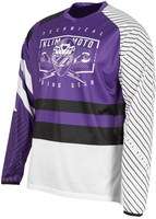 Klim Petrol S24,  jersey,  color: Purple/White/Black,  size: XXL