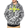 Klim Pullover Camo,  hoodie,  color: Black/Grey/Neon-Yellow,  size: L