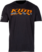Klim Race Spec,  t-shirt,  color: Black/Orange,  size: XS