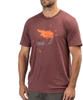Klim Ride,  t-shirt,  color: Dark Red/Orange/Grey,  size: M