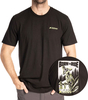 Klim Saddle Mountain,  t-shirt,  color: Black/Neon-Yellow,  size: XXL