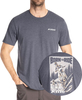 Klim Saddle Mountain,  t-shirt,  color: Dark Blue/Light Grey,  size: L