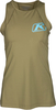 Klim Solstice -1.0,  functional shirt sleeveless women,  color: Olive,  size: XS