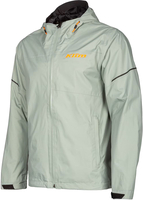 Klim Stash,  textile jacket waterproof,  color: Light Grey/Orange,  size: XXL