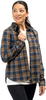 Klim Sunlight Trail,  shirt women,  color: Dark Blue/Orange,  size: M