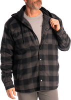 Klim Targhee,  hoodie jacket,  color: Dark Grey/Black,  size: XXL