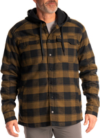 Klim Targhee,  hoodie jacket,  color: Olive/Black,  size: XXL
