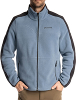 Klim Teton Crest,  textile jacket,  color: Light Blue/Black,  size: XXL