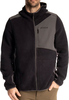 Klim Teton Crest,  zip hoodie,  color: Black/Grey,  size: M