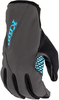 Klim Versa S23,  gloves women,  color: Black/Grey/Light Blue,  size: L