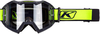 Klim Viper Fracture,  goggles,  color: Black/Neon-Yellow Clear,  size: One Size