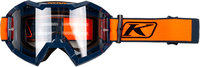 Klim Viper Fracture,  goggles,  color: Dark Blue/Orange Clear,  size: One Size