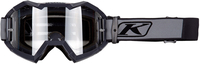 Klim Viper Fracture,  goggles,  color: Grey/Black Clear,  size: One Size