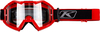 Klim Viper Fracture,  goggles,  color: Red/Black Clear,  size: One Size