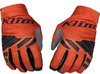 Klim XC Lite,  gloves,  color: Orange/Black,  size: 3XL