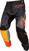 Klim XC Lite,  textile pants,  color: Black/Orange/Grey,  size: 34