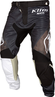 Klim XC Lite,  textile pants,  color: Black/White/Beige,  size: 40