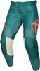 Klim XC Lite,  textile pants women,  color: Petrol/White/Orange,  size: 10