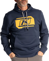 Klim Zone,  hoodie,  color: Dark Blue/Yellow,  size: XXL