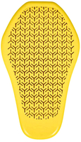 Knox Micro-lock Compact 500/501,  back protector insert Level 2,  color: Yellow,  size: 540x320 mm