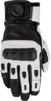 Knox Orsa Leather MK3,  gloves,  color: Black/White,  size: M