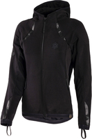 Knox Shield Hoody,  textile jacket women,  color: Black,  size: XS
