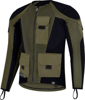Knox Urbane Pro MK3 Utility Men,  protector jacket,  color: Black/Dark Green,  size: S