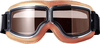 Kochmann Florida,  motorcycle goggles,  color: Brown/Black Tinted,  size: Einheitsgröße
