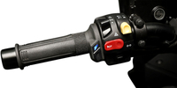 Koso North America HG 13,  heated grips,  color: Black,  size: 22 mm