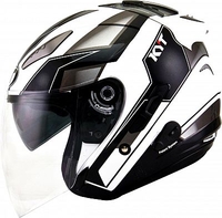 KYT Hellcat GX-S,  jet helmet