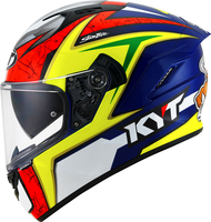 KYT NF-R Dalla Porta Replica Orginal,  integral helmet,  color: Red/Blue/Yellow/Green/White,  size: XL