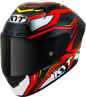KYT NZ-Race Carbon Stride,  full face helmet,  color: Red/White/Black,  size: M