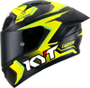 KYT NZ-Race Competition Carbon,  full face helmet,  color: Yellow/Black,  size: M