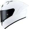 KYT NZ-Race Plain,  full face helmet,  color: White,  size: S