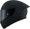 KYT NZ-Race Plain,  integral helmet,  color: Matt Black,  size: M